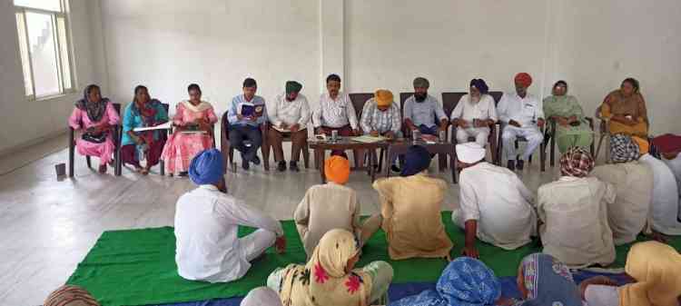 For reviving pristine glory of Panchayati Raj Institutions, gram sabhas being organised in District Ludhiana 