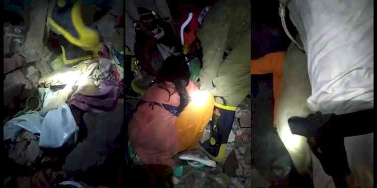 House collapses in Delhi's Paharganj, several feared trapped