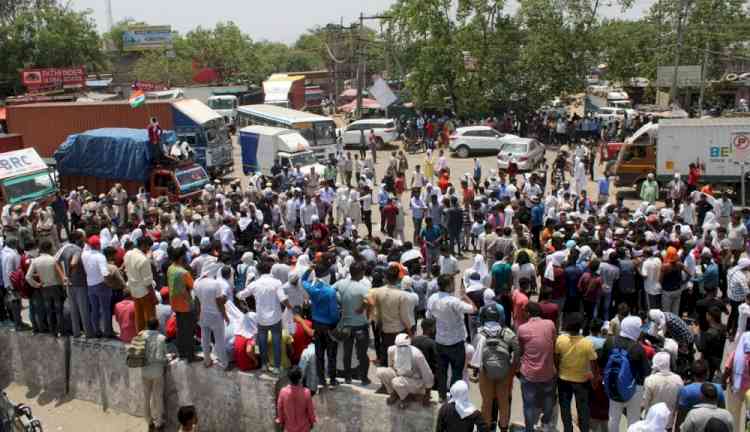 Agnipath protest: Youths booked for blocking Delhi-Jaipur Expressway