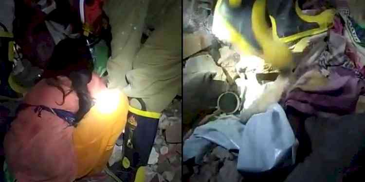 Toddler dies in house collapse in Delhi's Paharganj