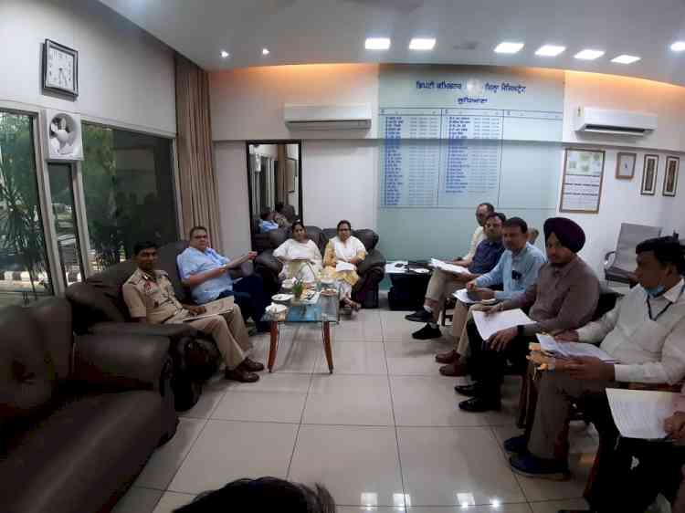 MP Sanjeev Arora reviews ongoing development projects in Ludhiana