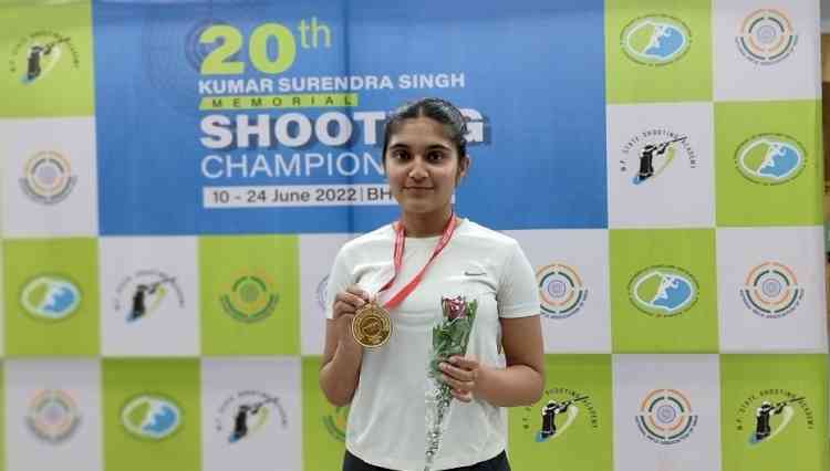 Esha Singh wins sport pistol event, Manu Bhaker bags double gold in Kumar Surendra Singh Memorial Shooting