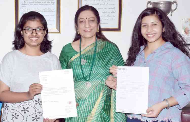 KMV’s Mehak Verma and Yukta Mayor bag placement in Infosys and TCS