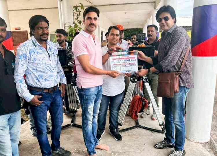 Neeraj Bharadwaj shooting for web series `Saazish’ in Bhopal