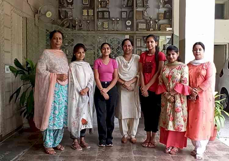 M.A. Punjabi 1st Sem students of RGC shine in Panjab University Exams 