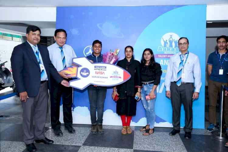 Five students across grades shortlisted for all-inclusive trip to NASA by Aakash+BYJU’S from Anthe 2021