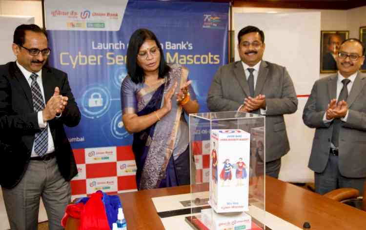 Union Bank of India unveils Cyber Security Mascot to create Cyber Security Awareness