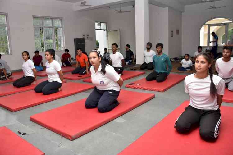 Lyallpur Khalsa College celebrates International Yoga Day 2022