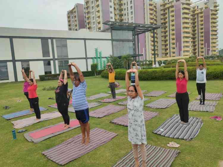 Hero Homes takes Tech Yoga on International Yoga Day