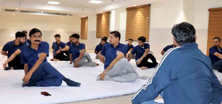 IKGPTU VC inaugurates expanded area of Nirog Yuva Yoga Center
