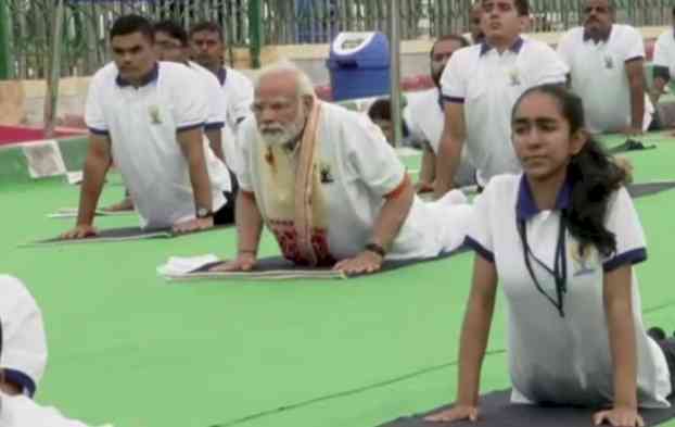 Yoga a way of life, says Modi after inaugurating Yoga Day celebrations