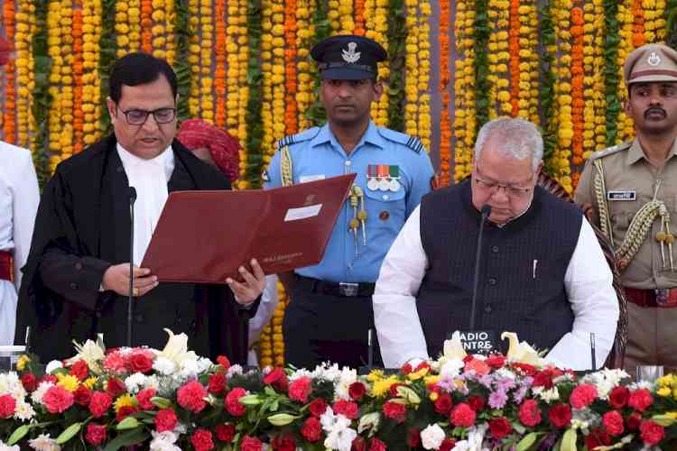 Justice Shinde sworn in as Rajasthan HC's new Chief Justice