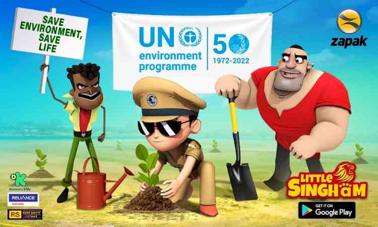 Reliance Games, Little Singham join UNEP to take on scourge of plastic pollution