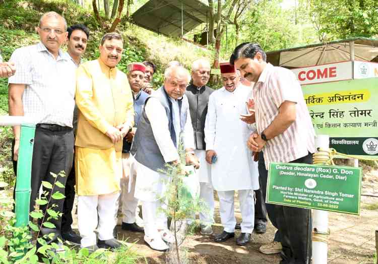 Union Agri Minister calls to promote Natural Farming to reduce dependence on chemical inputs in farming