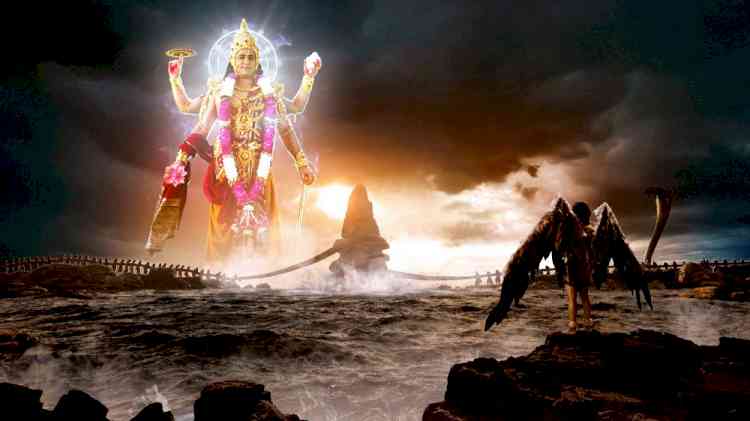 Dharm Yoddha Garud gears up for great samudra manthan as Garud approaches Vasuki for help