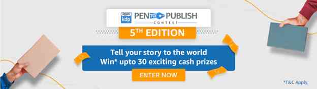 Amazon invites entries for the fifth edition of KDP Pen to Publish Contest