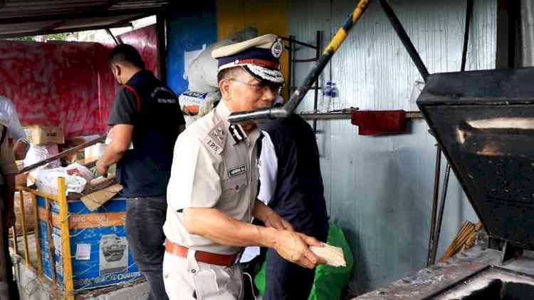 Seized drugs valued at Rs 2,362cr burnt in Mizoram