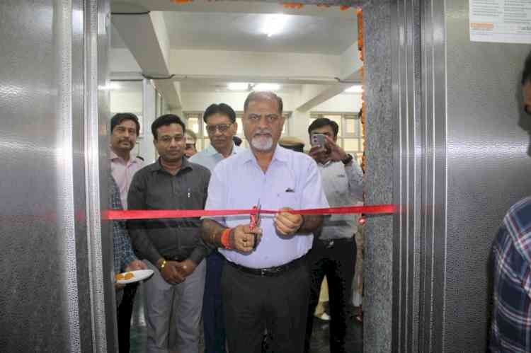 Elevator inaugurated in block 2 of UIET