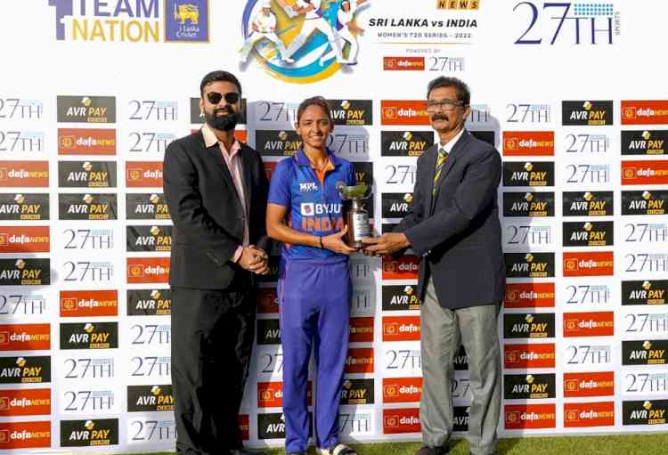 2nd Women's T20I: India beat Sri Lanka by 5 wickets, take 2-0 unassailable series lead