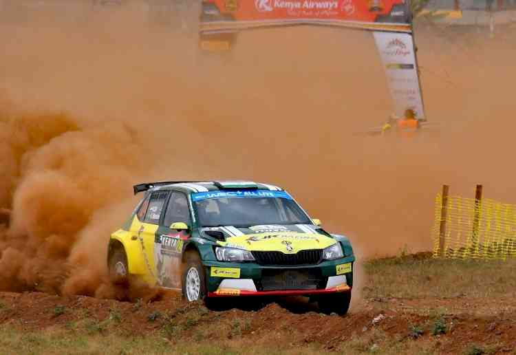 Gaurav Gill retires from Safari Rally Kenya due to engine problems