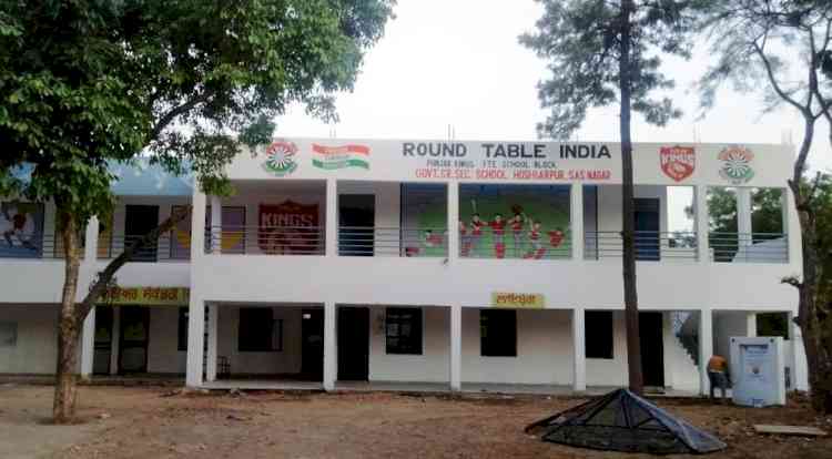 Chandigarh chapter of Round Table India Foundation helps establish school infrastructure 
