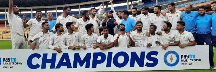 'This is truly a historic day': Sehwag, Jay Shah, Shivraj Singh Chouhan laud MP for maiden Ranji Trophy title