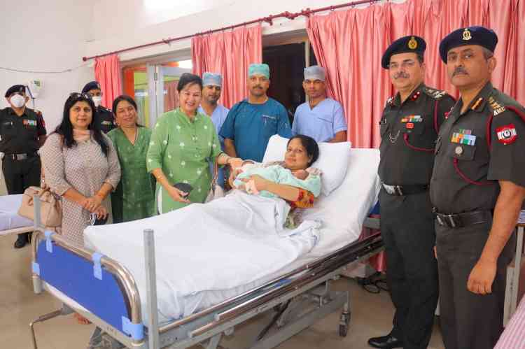 First IVF twin babies delivered at Vajra Art Centre Military Hospital, Jalandhar