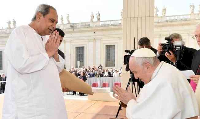 Odisha BJP MLA questions CM's meeting with Pope