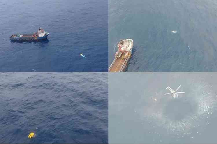 4 dead as Pawan Hans chopper ditches in Arabian Sea, 5 saved (2nd Ld)