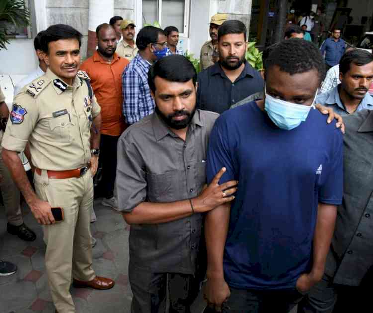 Four foreigners held in Hyderabad for drug peddling