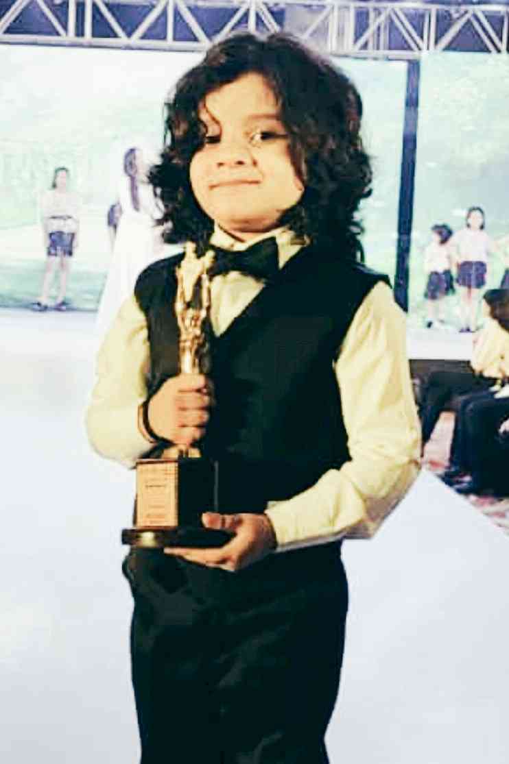 Aan Tiwari honoured with Best Child Actor award for Baal Shiv