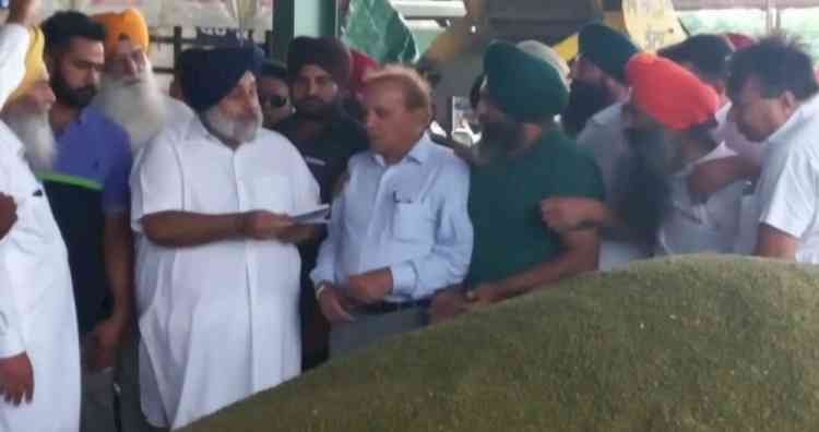 Bhagwant Mann has cheated farmers by failing to procure moong despite assurances given to farmers - Sukhbir S Badal