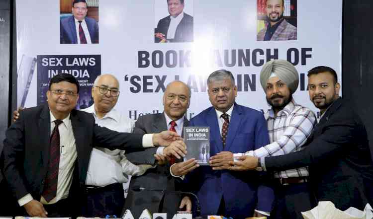 ‘Sex Laws in India’ Book released in Chandigarh