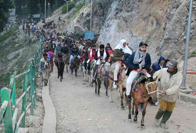 Amarnath Yatra: Over 40,000 pilgrims have 'darshan' in first 4 days