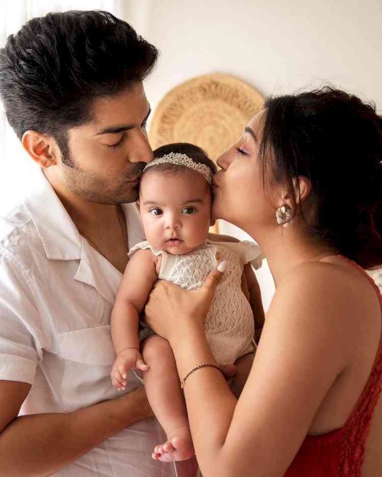 Gurmeet, Debina finally reveal to fans the face of their baby girl