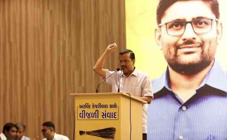 Kejriwal promises to visit Gujarat every week, raise people's issues