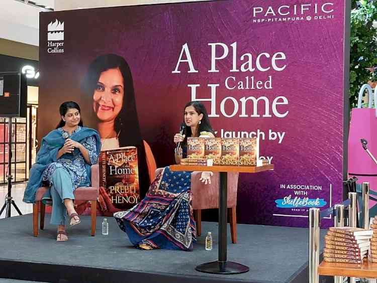 Preeti Shenoy’s recently published novel, ‘A Place Called Home’ launched