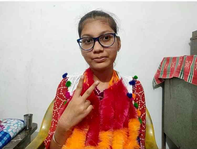 Ferozepur’s Nancy bags first position in state