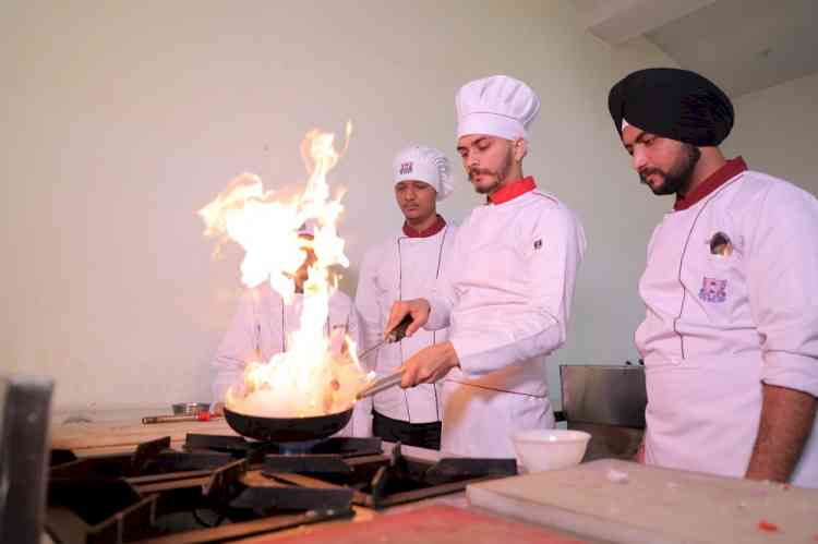 Multi cuisine cooking Skill Development Certificate Course held in Doaba College