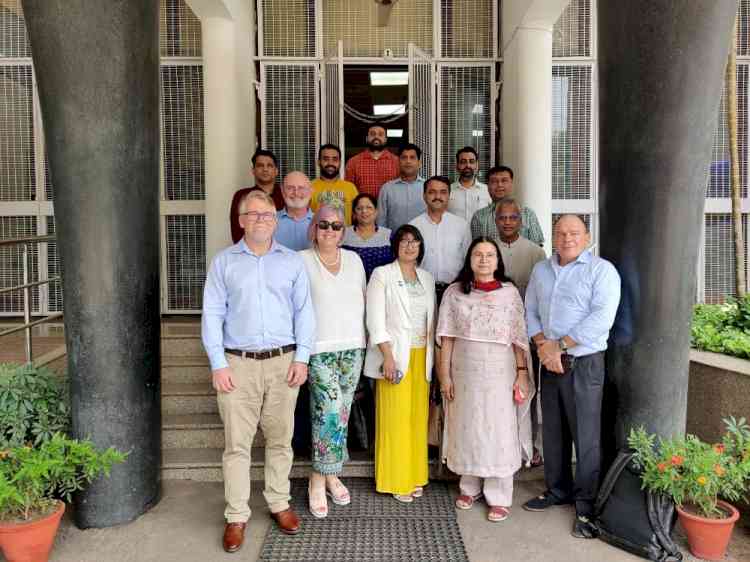 A Delegation from Western Australia which is on visit to India