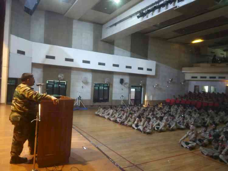NCC annual training camp inaugurated at DAVIET by 2 Punjab Battalion