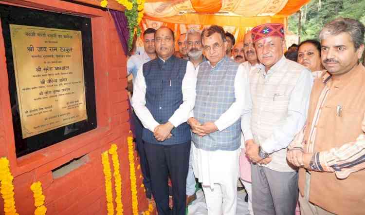 In election year, Himachal CM lays foundation for projects worth Rs 55 cr in Shimla