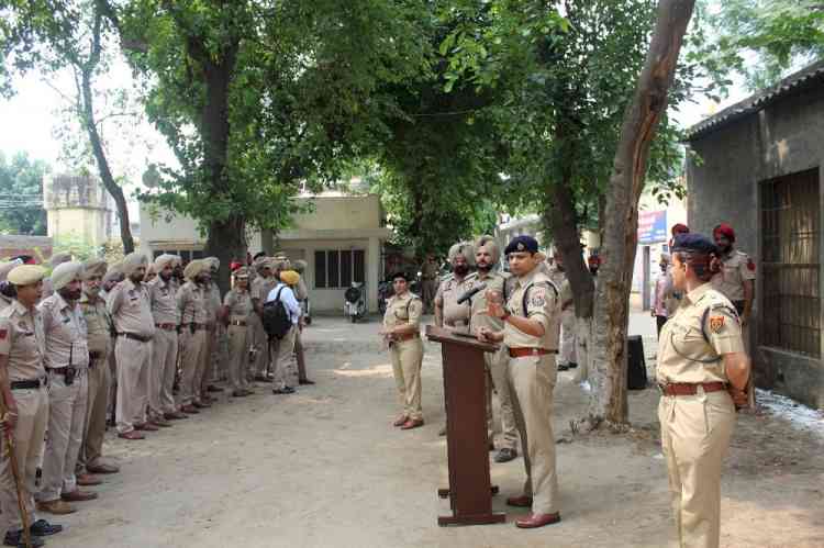 Ludhiana Rural Police conducted synergised cordoned search and combing operation in villages falling under its police jurisdiction