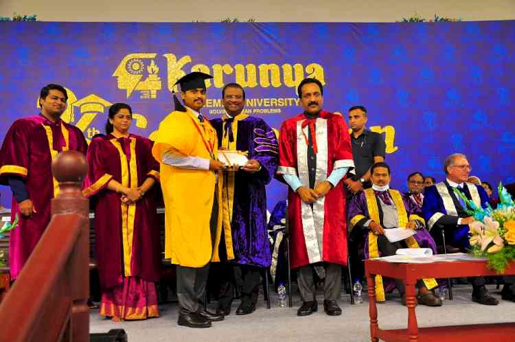 26th Convocation function held at Karunya Institute of Technology and Sciences 