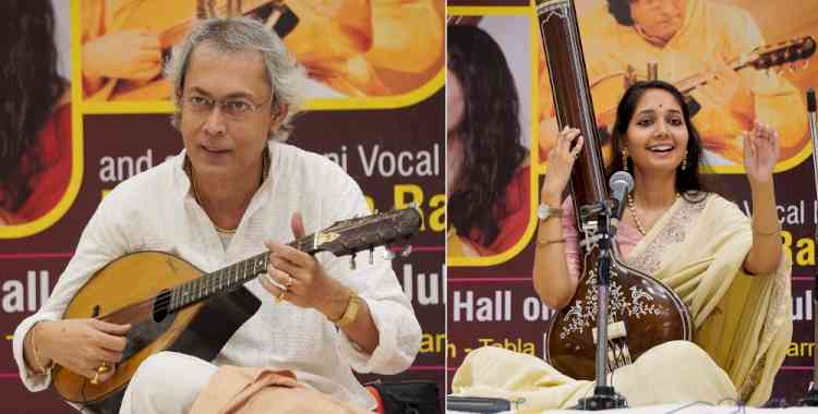 A Hindustani Classical Music Concert held in city on Sunday morning