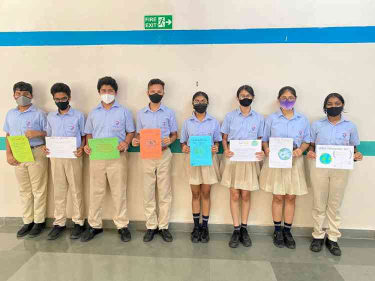 Ridge Valley School celebrates World Population Day with inter-house slogan writing competition