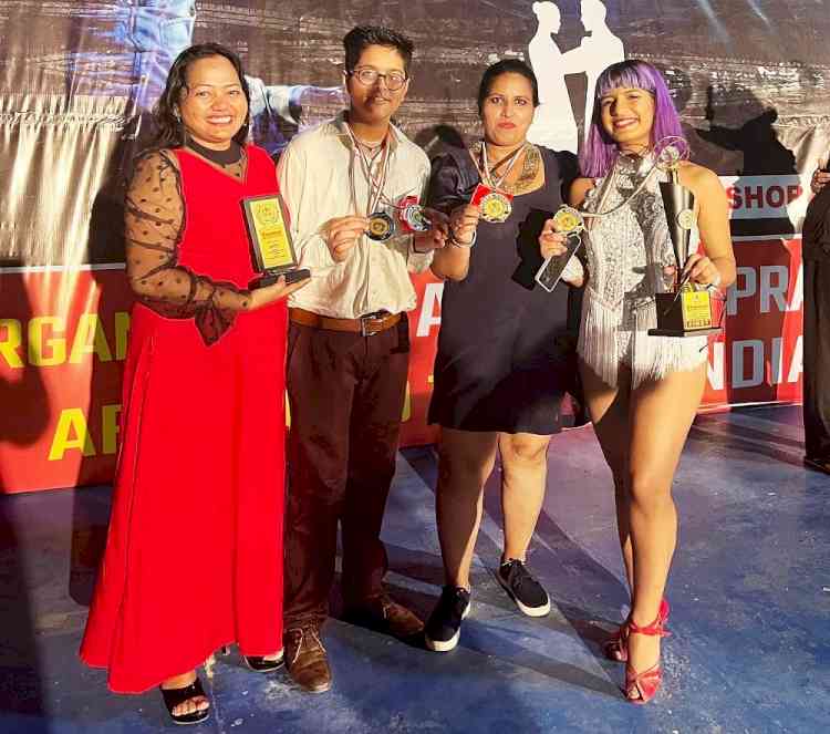 Haryana Dancesport athletes shine at National Dancesport Championship