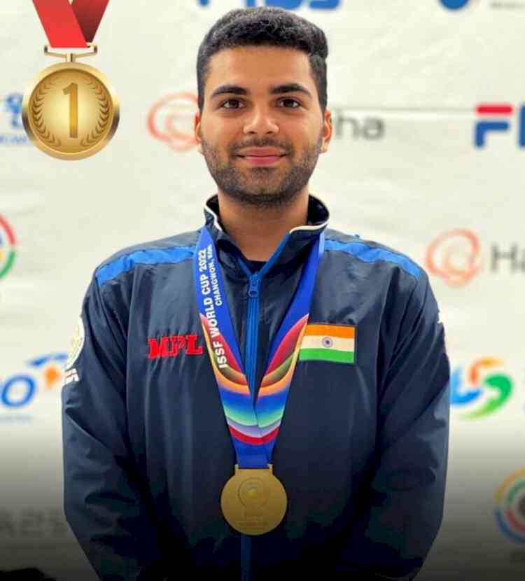 LPU student wins international Gold Medal at Shooting competition in Korea