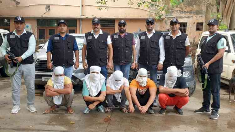 Five members of Lawrence Bishnoi gang arrested in Haryana
