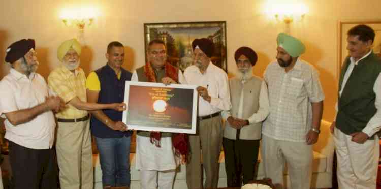 Son of Ludhiana, Award of Honour to MP Rajya Sabha Sanjeev Arora